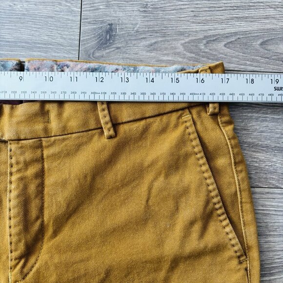 MMX Germany Chino Pants Mens 33/34 Stretch LYNX Brown Tan Comfort Quality - Picture 6 of 16